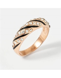 Кольцо, покрытое золотом с ювелирным стеклом PRECIOSA Shine & beauty