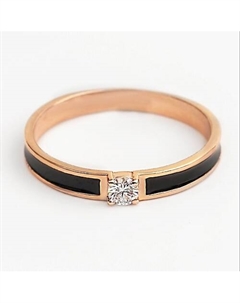 Кольцо покрытое золотом с фианитами Shine & beauty