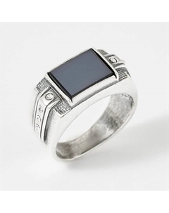 Кольцо мужское покрытое серебром с ювелирным стеклом PRECIOSA Shine & beauty