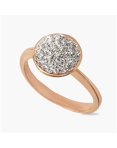 Кольцо покрытое золотом с ювелирным стеклом PRECIOSA Shine & beauty