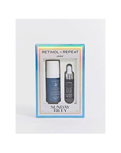 Дорожный набор средств для лица Retinol + Repeat Travel Kit Sunday riley