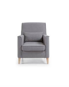 Кресло fyna серый 63x90x85 см La forma