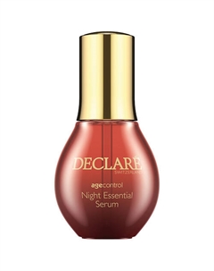 Сыворотка для лица ночная восстанавливающая Age Control Night Essential Serum 50 Declare