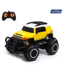 Джип радиоуправляемый «Крузер», работает от батареек, цвет жёлтый Автоград