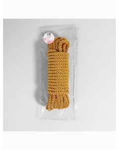 Шнур витой, d=10 мм, 10±1 м, цвет золотой Арт узор