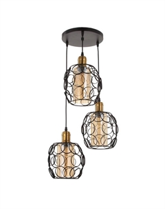 Светильник 2091/3BK E27 40 Вт черный Bayerlux