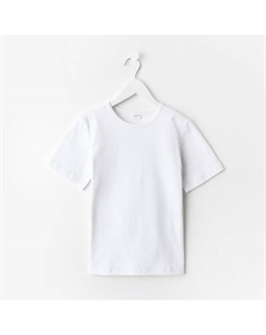 Футболка детская цвет белый, рост 158 Minaku