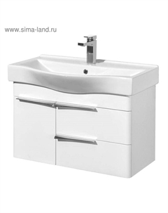 Тумба под раковину Беверли 80 белый 1A235501BV010 Aquaton