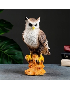 Копилка для денег «Филин на ветке», гипс, 16×18×30 см Хорошие сувениры