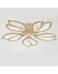 Люстра с ПДУ 71107/5WT LED 130Вт 3000-6000К диммер белый 64х64х10 см Bayerlux