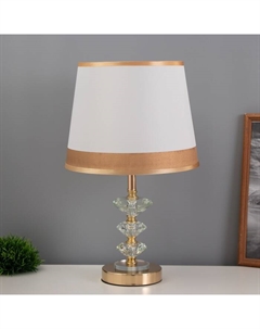 Настольная лампа «Мелита» E27 40 Вт золото 26×26×46 см Risalux