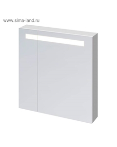 Зеркало-шкафчик MELAR 70, с подсветкой, цвет белый Cersanit