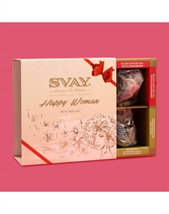 Чайное ассорти Happy Woman, пирамидки, 54 г Svay