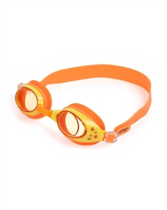 Очки для плавания детские, беруши, цвет оранжевый Onlytop