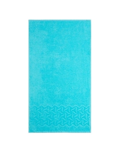 Полотенце махровое «Радуга» цвет бирюза, 70×130 см, 295 г/м² Дм