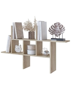 Полка настенная открытая, 1139×196×677 мм, цвет дуб сонома Сокол