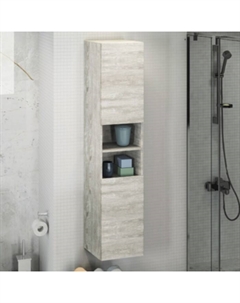 Шкаф-колонна «Верона-35» дуб белый Comforty