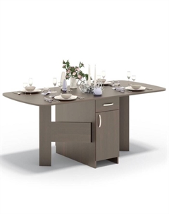 Стол-книжка раскладной «. СП-09.1», 382(1760) × 800×740 мм, цвет венге Сокол