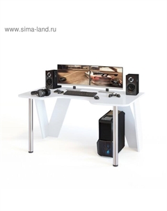 Компьютерный стол «. КСТ-116», 1500×900×750 мм, цвет белый Сокол