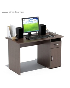 Компьютерный стол «СПМ-03.1», 1200×600×740 мм, цвет венге Сокол