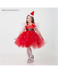 Костюм карнавальный «Санточка», сделай сам, корсет, ленты, брошки, аксессуары Jeanees