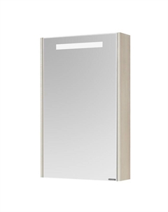 Зеркальный шкаф Верди PRO 50 белый, ясень фабрик 1A195802VDAV0 Aquaton