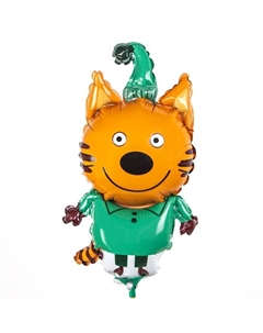 Воздушные шары фольгированные 14" «Три Кота. Компот», фигура, 5 шт. Falali