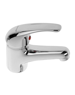 Смеситель для раковины Accoona A9043, однорычажный, силумин, хром