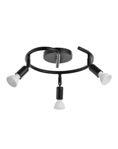 Спот «Винтаж» 3xGU10 35 Вт черный 25×25×15 см Bayerlux