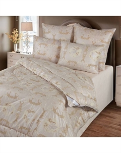 Одеяло зимнее 220×205 см, шерсть верблюда, ткань глосс-сатин, п/э 100% 100% Vesta