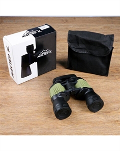 Бинокль 7х50, "Трофей", с патронами, салатовая вставка Мастер к