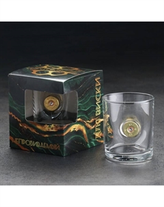 Стакан «Непробиваемый», с гильзой, для виски 250 мл Сима-ленд