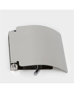 Держатель для туалетной бумаги А203, с крышкой, хром Accoona
