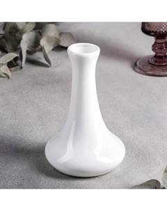 Ваза фарфоровая для цветов Wilmax, 9.5×14.5 см, цвет белый Wilmax england