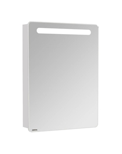 Зеркало – шкаф для ванной комнаты «Америна 60», правый, 606×140×810 мм, цвет белый Aquaton