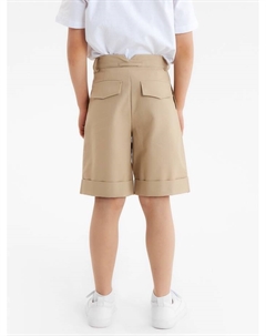 Шорты для мальчика, : Eco style, тёмно-бежевые, рост 158 см Minaku