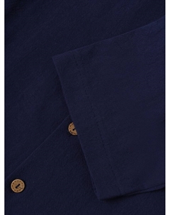 Костюм для мальчика (рубашка, шорты), размер 36 (134-140 см), тёмно-синий Kaftan