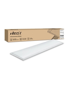 Панель светодиодная универсальная ДВО-01 3640-ПРИЗМА, 36 Вт, 4000K, 1195×180 мм Neox