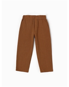 Брюки для мальчика, размер 36 (134-140 см), коричневые Kaftan