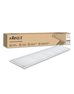 Панель светодиодная универсальная ДВО-01 4540-ПРИЗМА, 45 Вт, 4000К, 1195×180 мм Neox