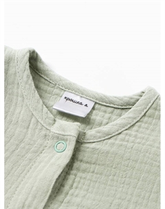 Комбинезон Муслин,р. 74-80, оливковый Крошка я