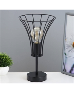 Настольная лампа «Чилли» Е27 40 Вт черный 18×18×29 см Risalux