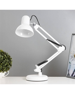 Настольная лампа «Уникум» Е27 15 Вт белый 14.5×15×57 см Risalux