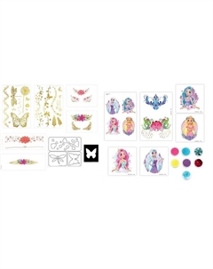 Переводные татуировки детские «Тату Феи», с блёстками Школа талантов