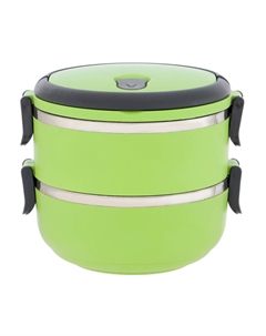 Ланч-бокс "", 800 мл, 13 х 16 см, салатовый Доляна