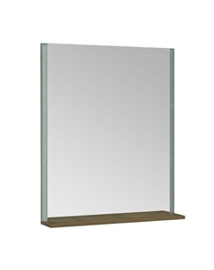 Зеркало настенное в ванную «Терра 70», с LED подсветкой, 700×850 мм, цвет дуб кантри Aquaton