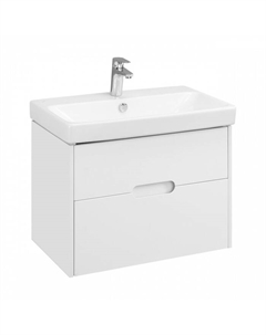 Тумба подвесная «Оливия», под раковину ««Адриана 70», 682×427×497 мм, цвет белый матовый Aquaton