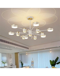 Люстра "Альтрис" LED 96Вт 3000-6000К бело-золотой 120х120х65 см Bayerlux