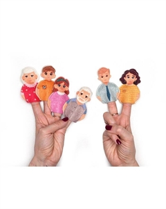 Игра-конструктор «Семья», 6 деталей, 9 см Liplip