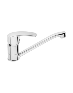 Смеситель для кухни «СоюзКран» 566-005, однорычажный, длина излива 250 мм, цинк, хром Союзкран